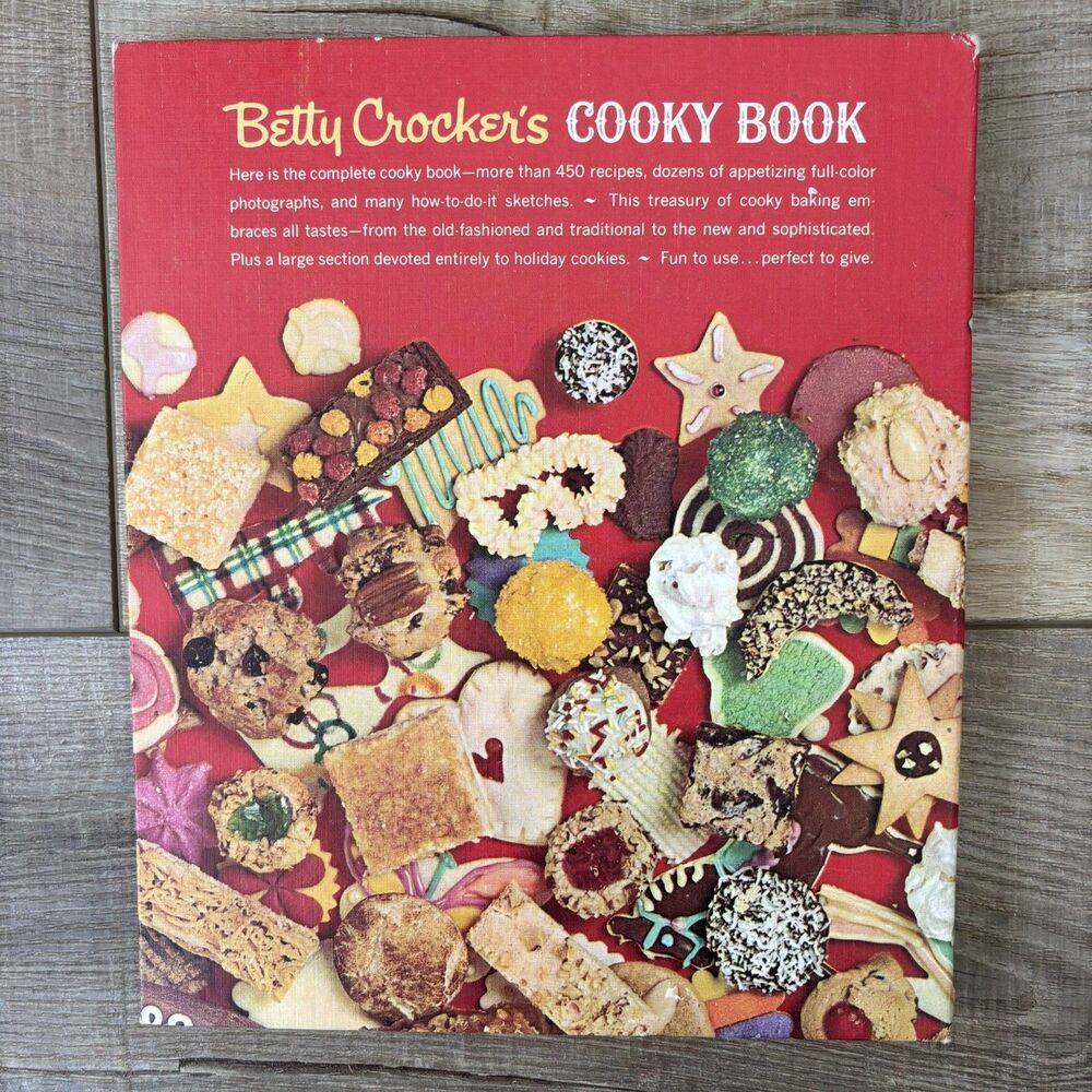 Vtg 1963 Betty Crocker's Cooky Book 1st Edition 8th Printing Spiral Bound HC - Picture 3 of 13
